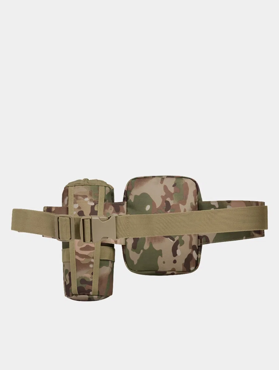 Brandit Waistbeltbag Allround, Gürteltasche mit zusätzl. Flaschenhalterfür Outdoor