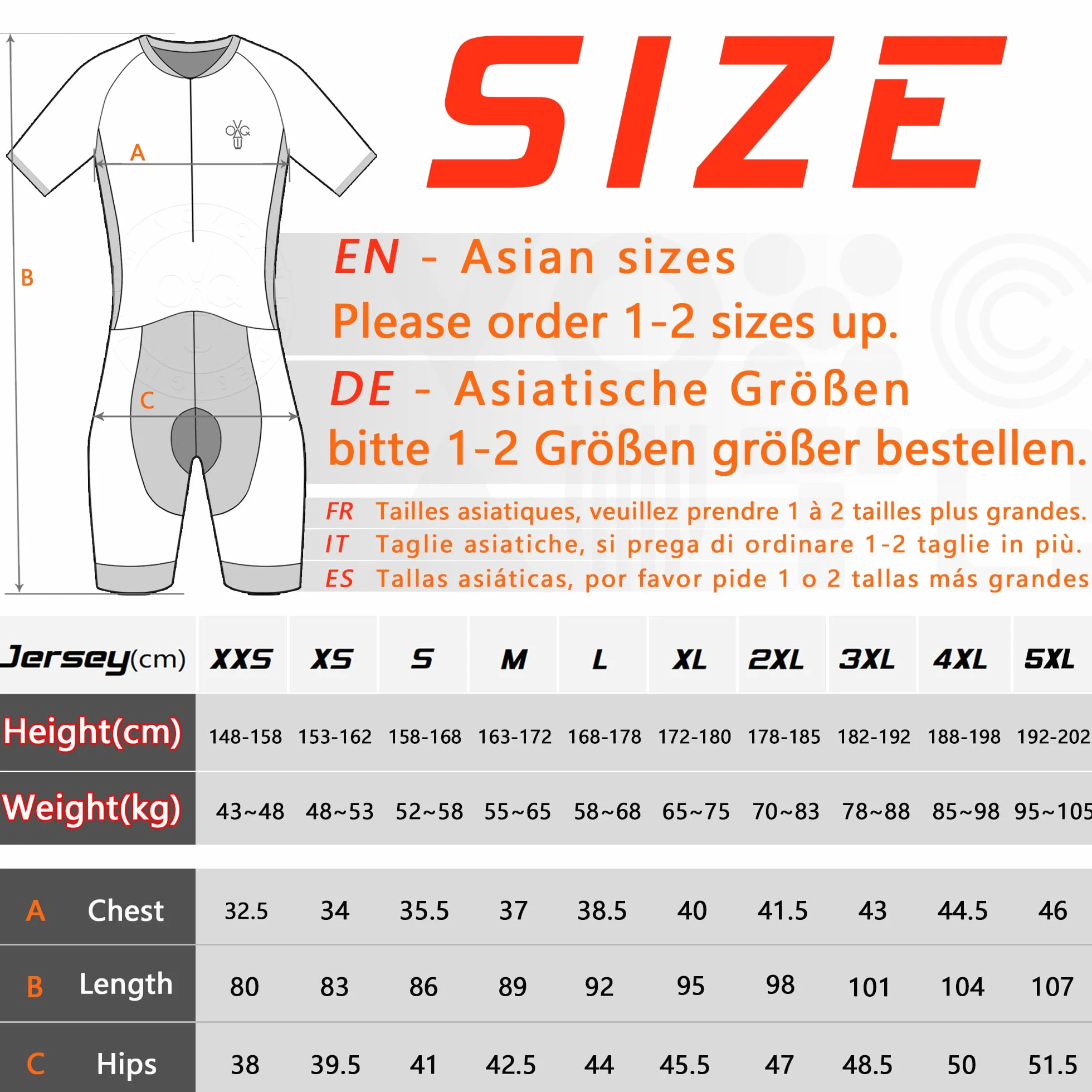 Herren Pro Fahrrad Skinsuit Kurzarm,Triathlon Anzug Herren,Einteiliges Radtrikot,Trisuit Einteiler,Triathlonanzug,3Taschen für Wettkampf Run, Cycle,Swim,Strumpfhosen