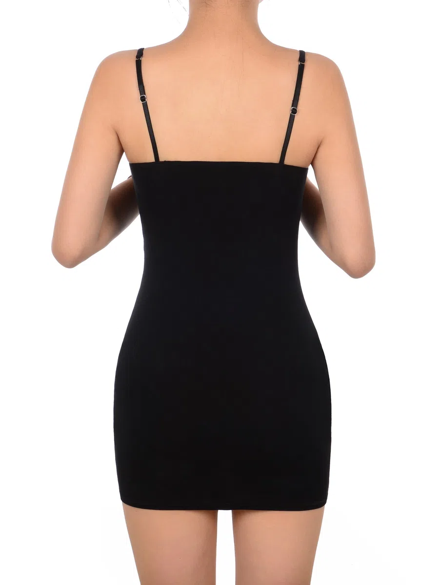 WILLBOND 3 Pieces Women Basic Long Tanks Adjustable Spaghetti Strap Camisole Top