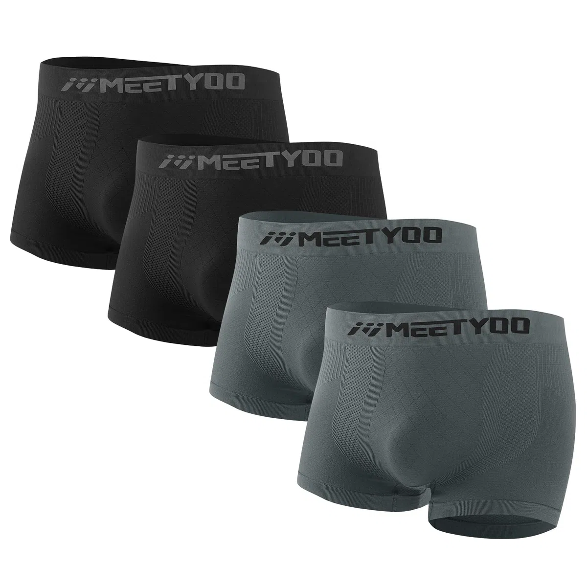 MEETYOO Kompressionshose Herren, Sport Leggings Atmungsaktiv Fitness Strumpfhosen Funktionswäsche Pants Unterhose Lang für Laufen Wandern Radfahren