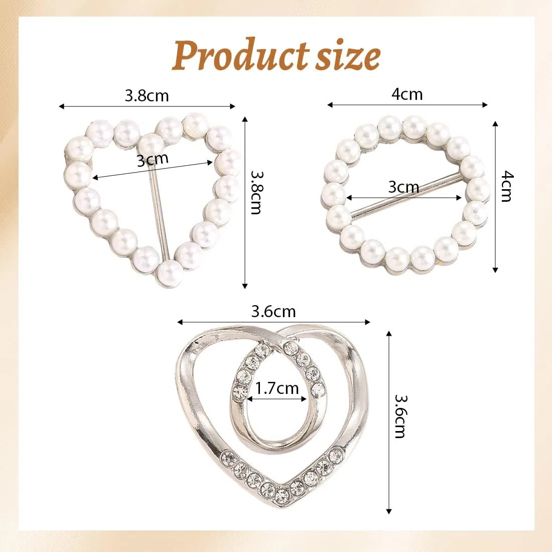 10 Stück Damen T Shirt Clip, Schal Ring Clip, Strasssteine Schnalle, Seidenschal Ring, Tshirt Clip, Gürtelschnalle, Kleidungs Eckknopf, Hemd Taillenmieder Clips zum Spannen Gürtelschnallen