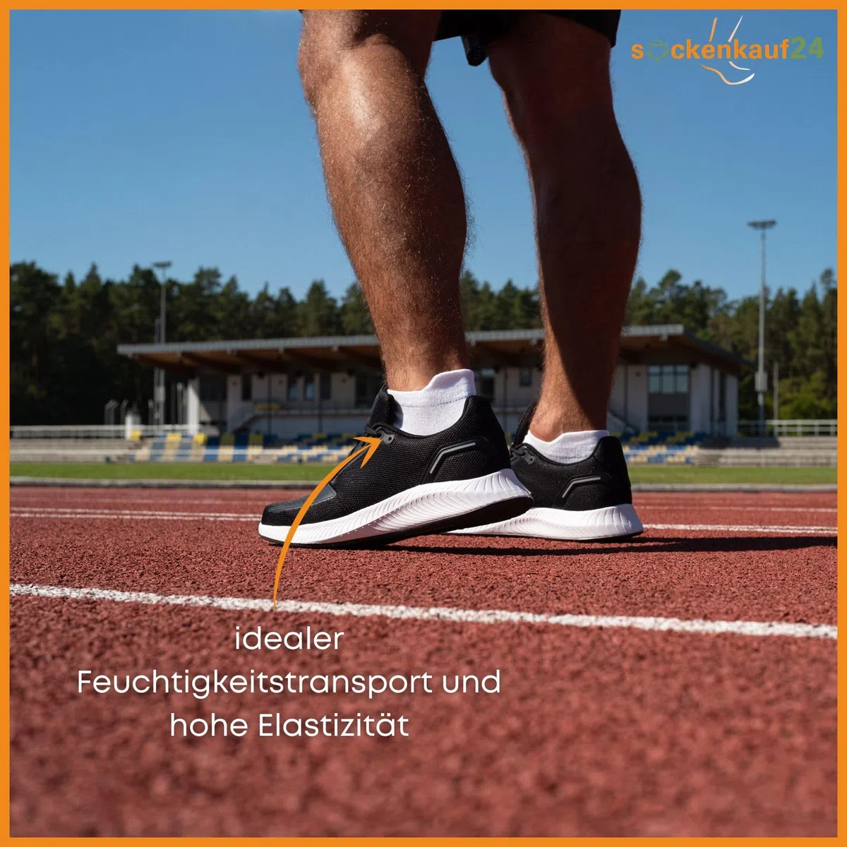 6 Paar Sneaker Socken Damen & Herren mit Fersenlasche Anti-Blasen Schutz Rutschfest Atmungsaktiv