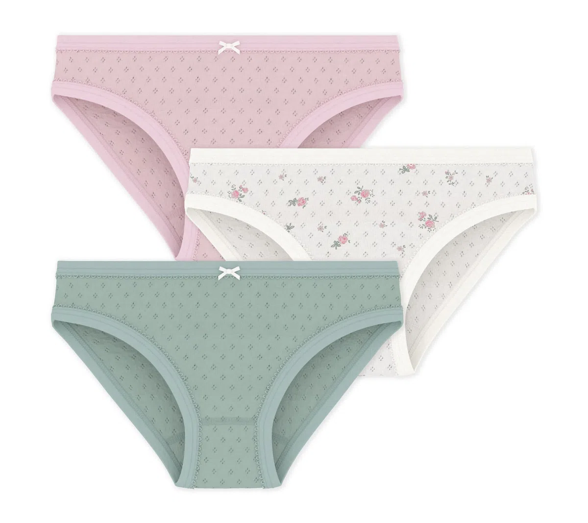 Petit Bateau Mädchen Unterwäsche für den Tag