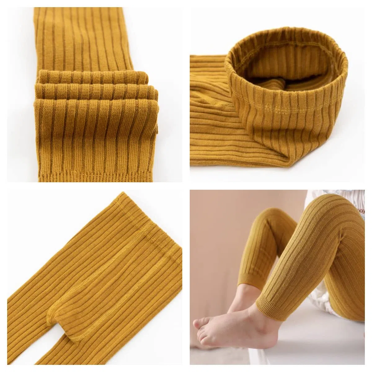 3/5 Packungen Baby-Strumpfhosen für Mädchen, Zopfmuster, fußlos, Strumpfhose, feste Baumwolle, Strumpfhose für Säuglinge, Kleinkinder, 0–4 Jahre