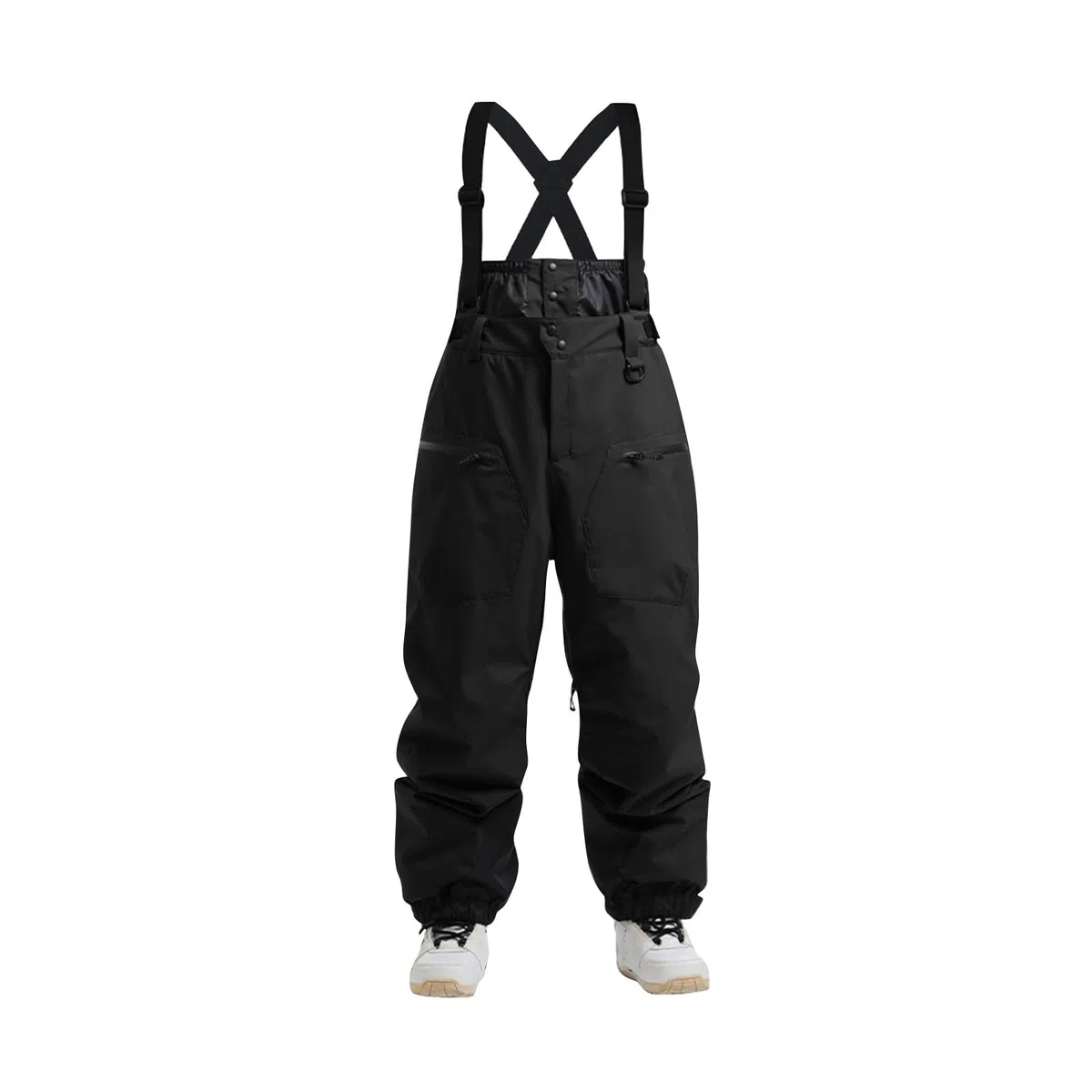 Skihose Herren Gefüttert mit Träger Schneehose Winter Wasserdicht Snowboardhose Latzhose Herren Winterhose Warm Outdoorhose mit Hosenträger Ski Hosen für Männer