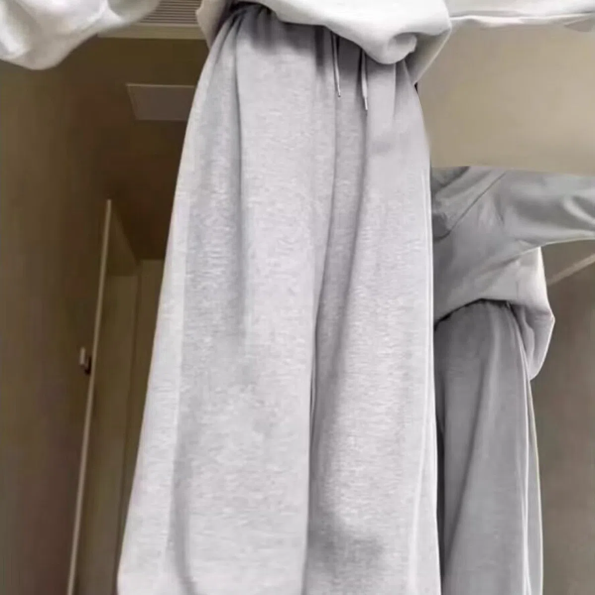 Generisch Baggy Jogginghose Mädchen Trainingshose Kinder Baumwolle Weites Bein Sweathose Elastische Hohe Taille Activewear Jogger Hosen Bequeme Teenager Sporthose
