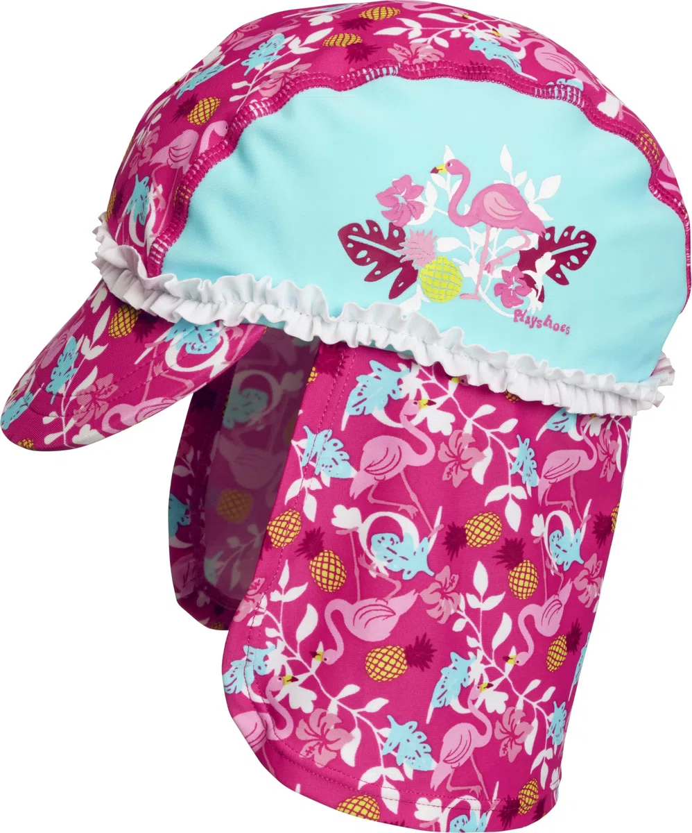 Playshoes Kopfbedeckung Unisex Kinder,Flamingo,53