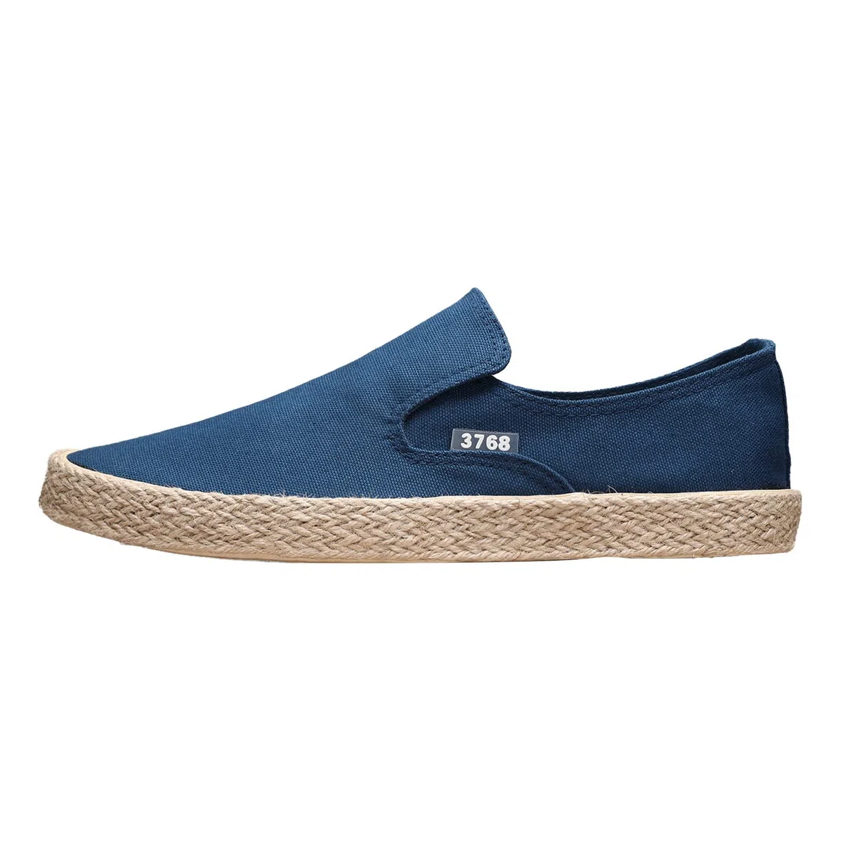 Generisch Espadrilles Herren Sommerlatschen Latschen Sommer Slipper Sommerschuhe Freizeitschuhe Flache-Schuhe Leinenschuhe Canvas Sneaker Damen-Slip-On Unisex, Atmungsaktiv & Bequem Schlupfschuhe