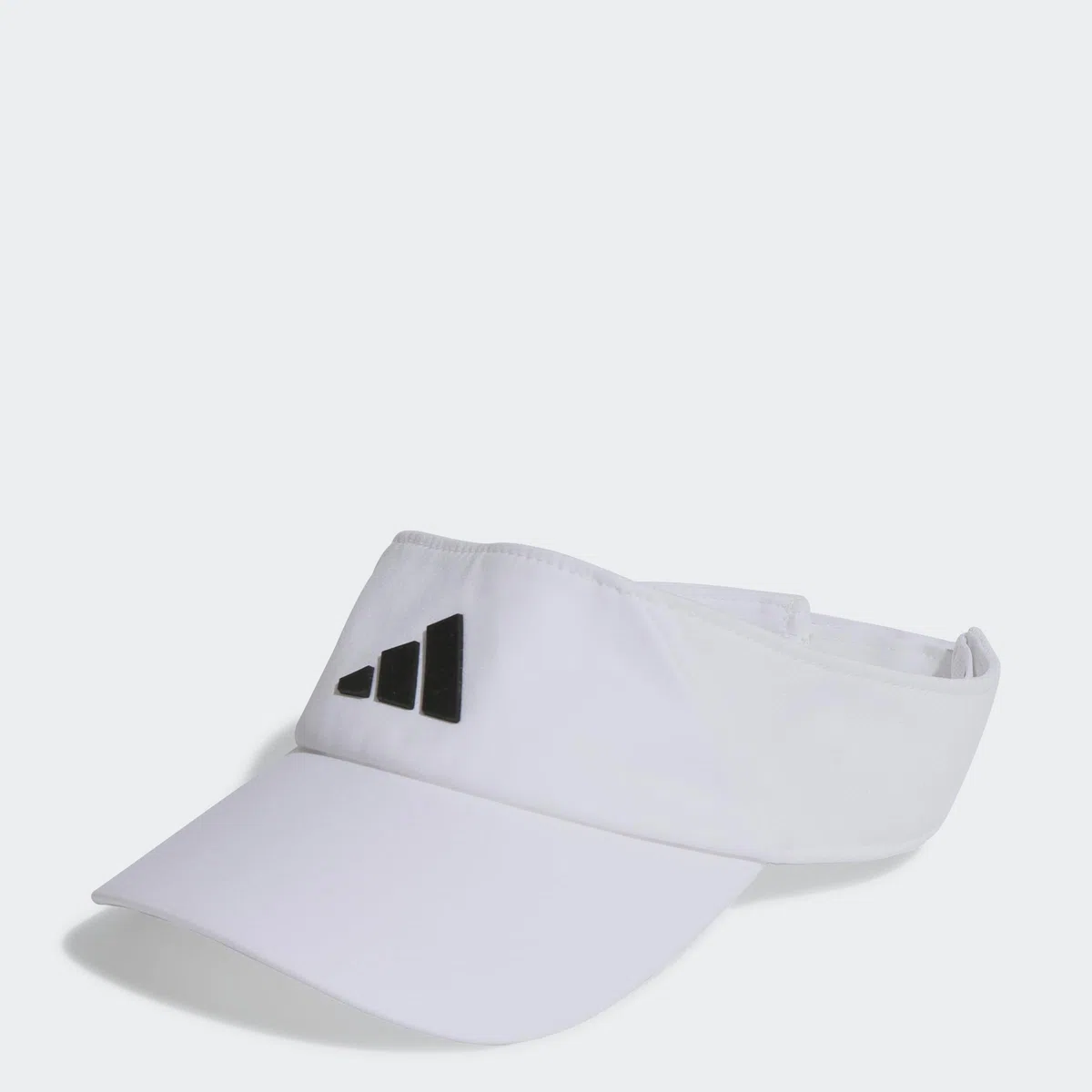 adidas Unisex AEROREADY Visor, White / Black, L