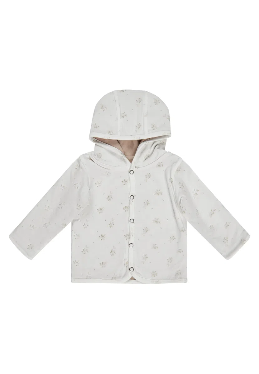 Sterntaler Mädchen Babyjacke zum Wenden Blumen