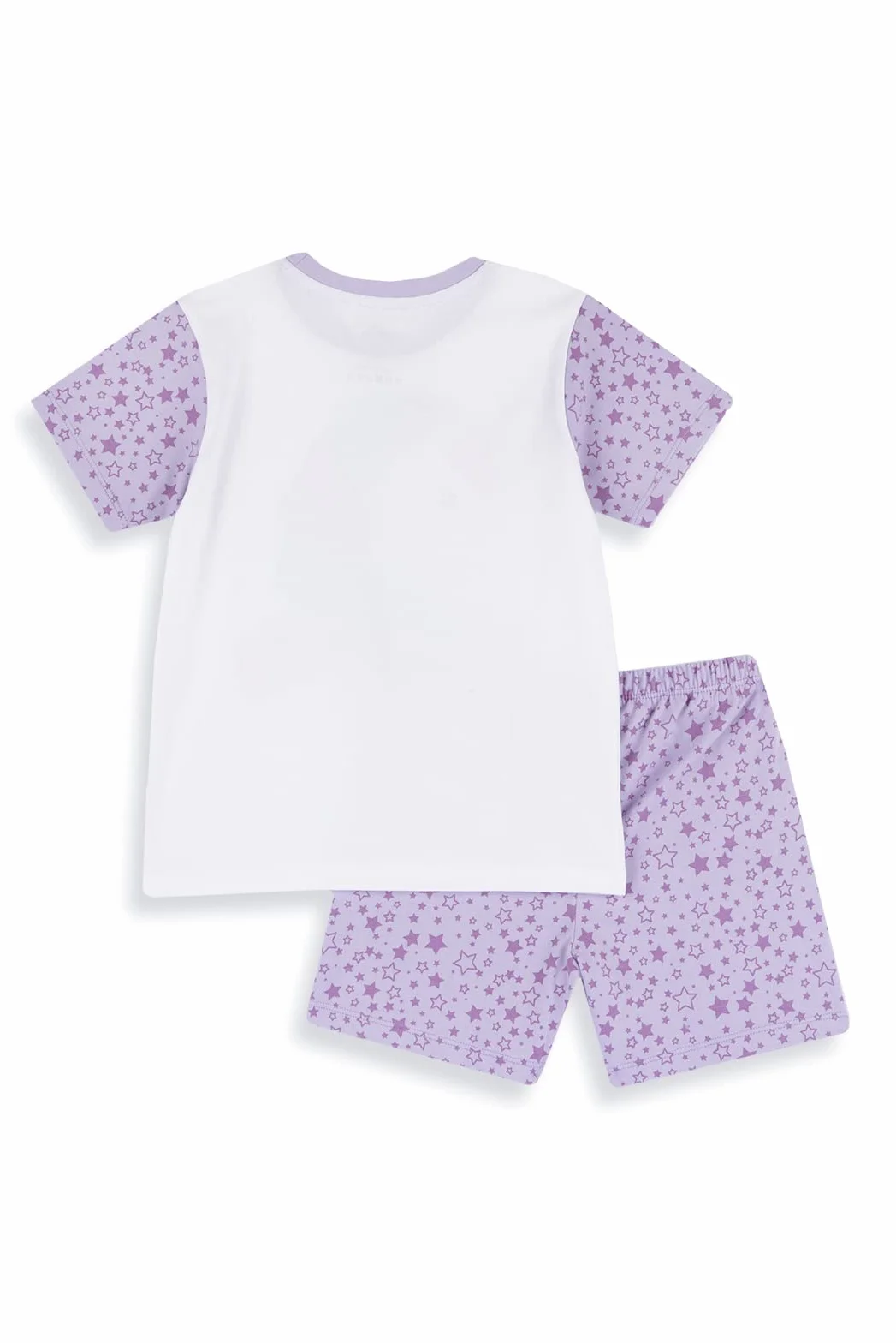 Chicco, Kurzer Pyjama mit Einhornmotiv aus leichter Baumwolle, Mädchenpyjama, Designed in Italy