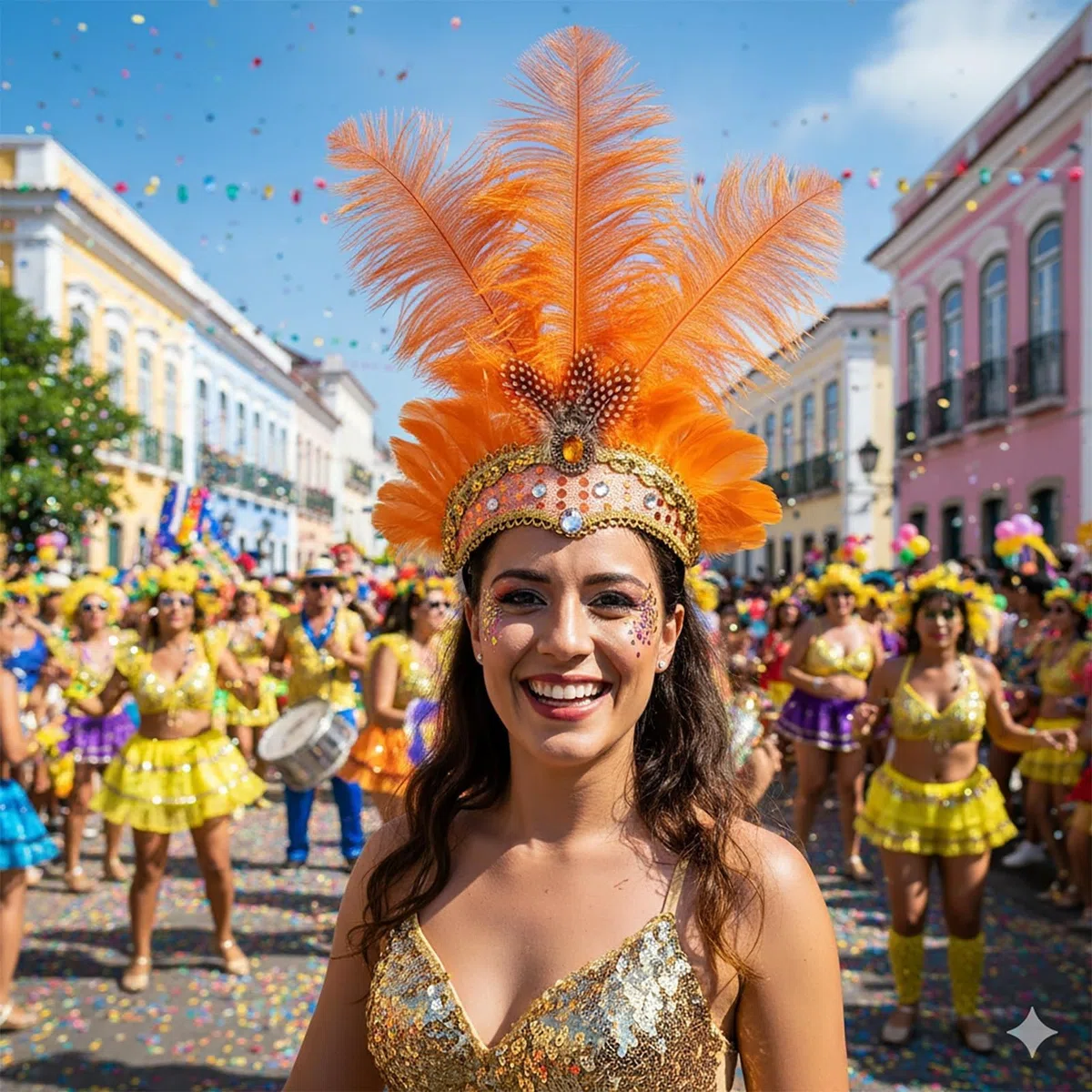 Samba Kopfschmuck Federschmuck Rio Bahia Federkopfschmuck Brasilien Feder Kopf Schmuck Burlesque Haarband Kostüm Accessoires Hippie Kleidung Damen
