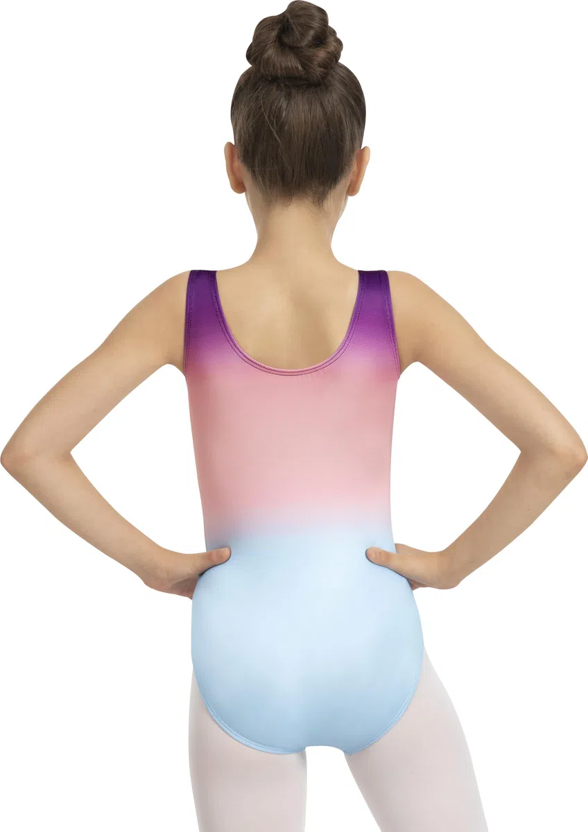Turnanzug Mädchen Langärmelig Gymnastikanzug Mädchen Kinder Gymnastikanzug Klassisch Trikot Gymnastik Training Dancewear für Mädchen 2-10 Jahre