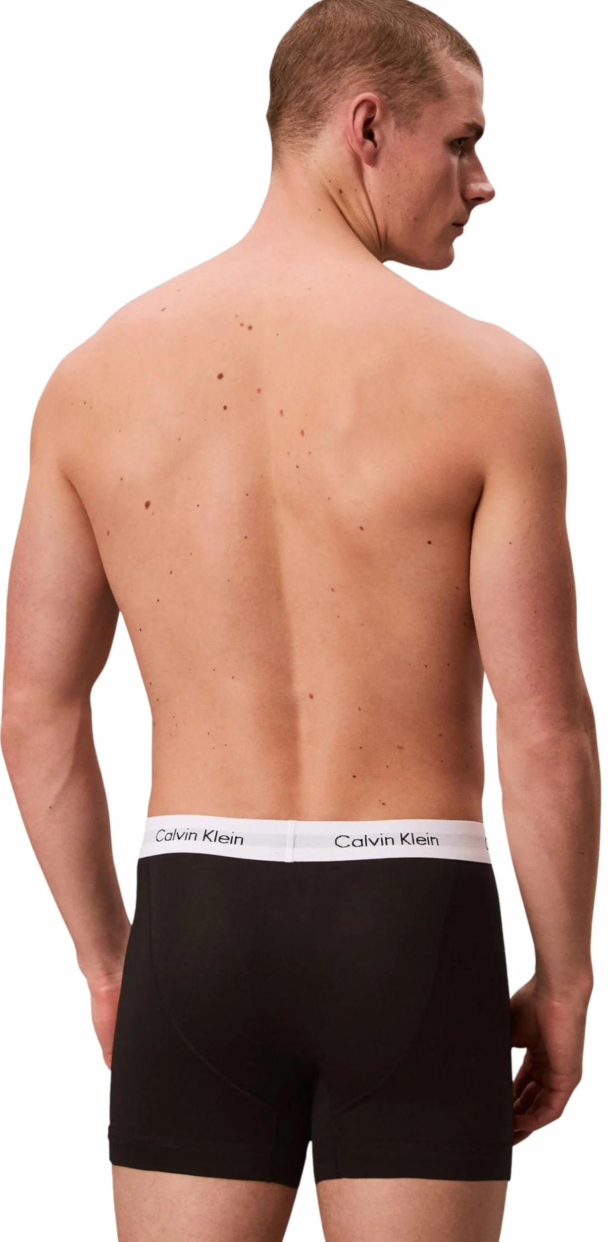 Calvin Klein Herren Boxershorts Trunks 3er Pack mit Logobund
