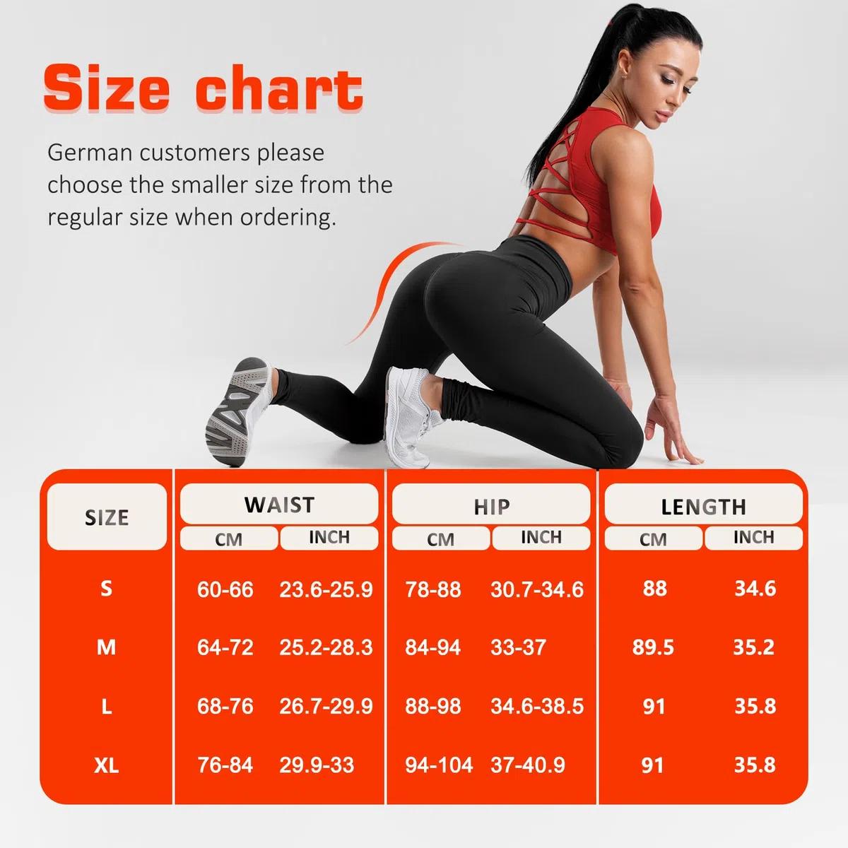 Booty Scrunch Leggings Damen Push Up Sport Leggins Seamless High Waist Gym Yoga Hose Sporthose Frauen