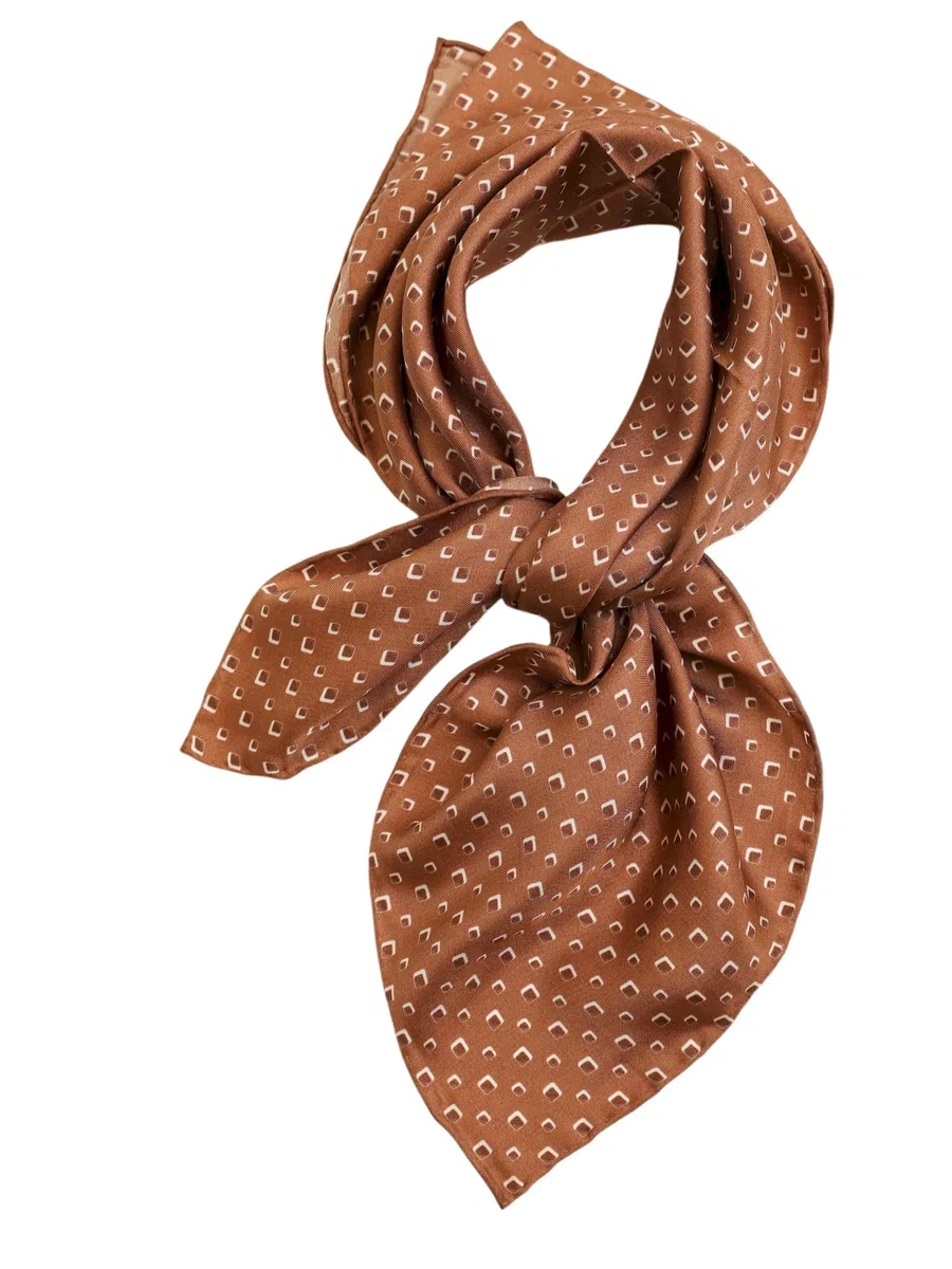 Herr Dame reine Seide Bandana handrolliertes SeidenHalstuch unisex Nickituch