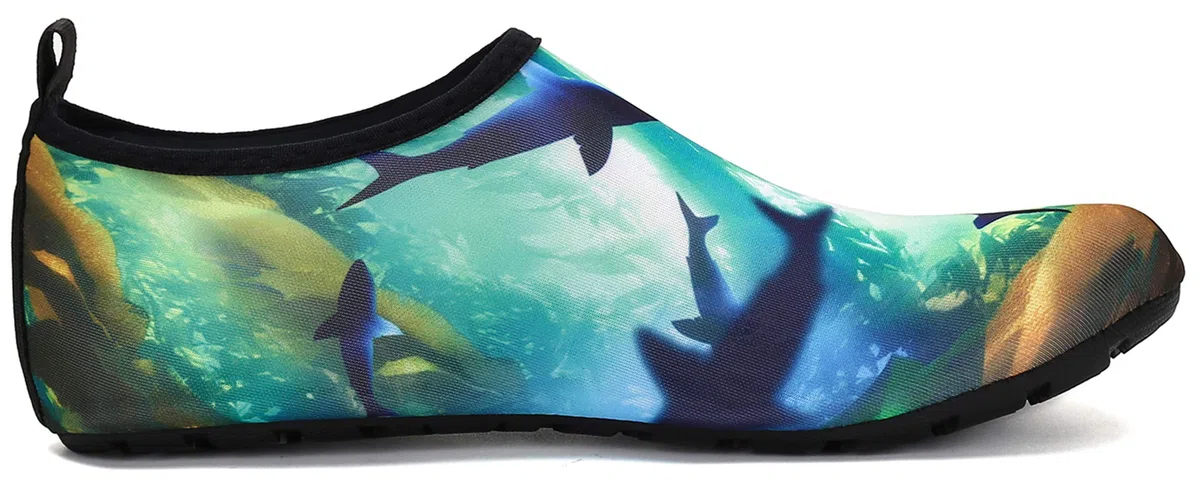 SAGUARO Badeschuhe für Herren & Damen | Leichte & rutschfeste Schwimmschuhe | Atmungsaktiv & Schnell Trocknende Wasserschuhe für Wassersport