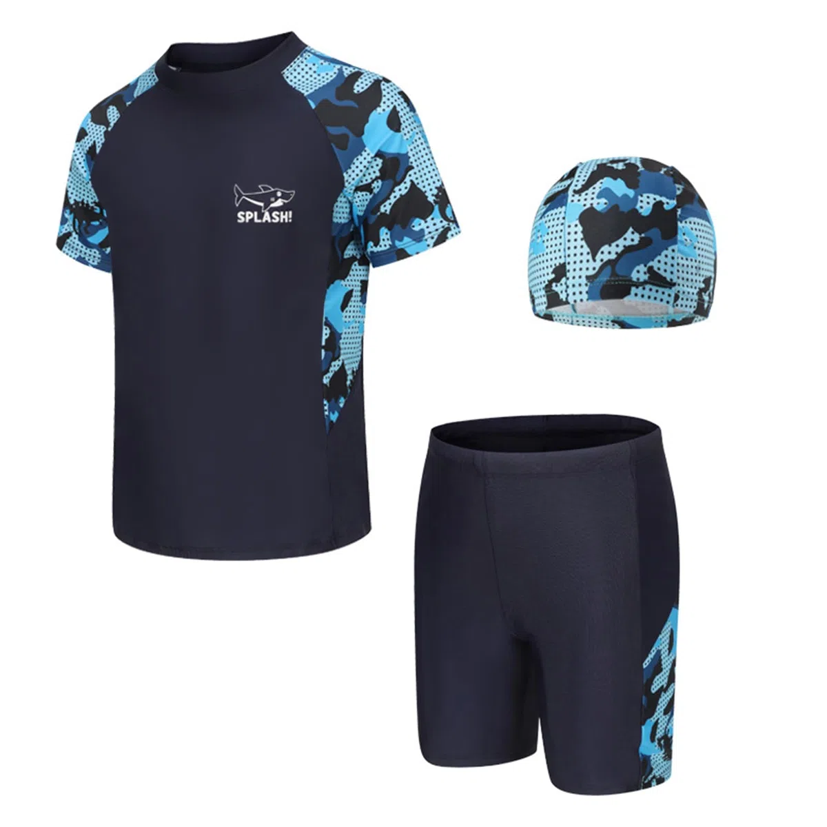 UV Badebekleidung Jungen Kurzarm Schutzkleidung Kinder Badeanzug Bademode