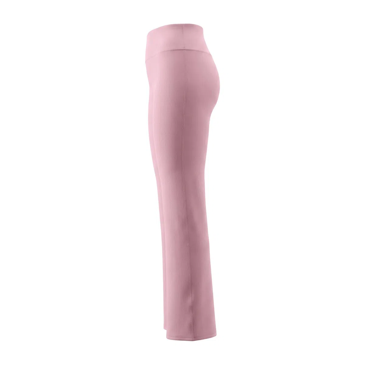 Generisch Damen Bootcut Yogahose mit Hoher Taille, Stretch Sporthose aus Polyester, Weites Bein, Po-formend