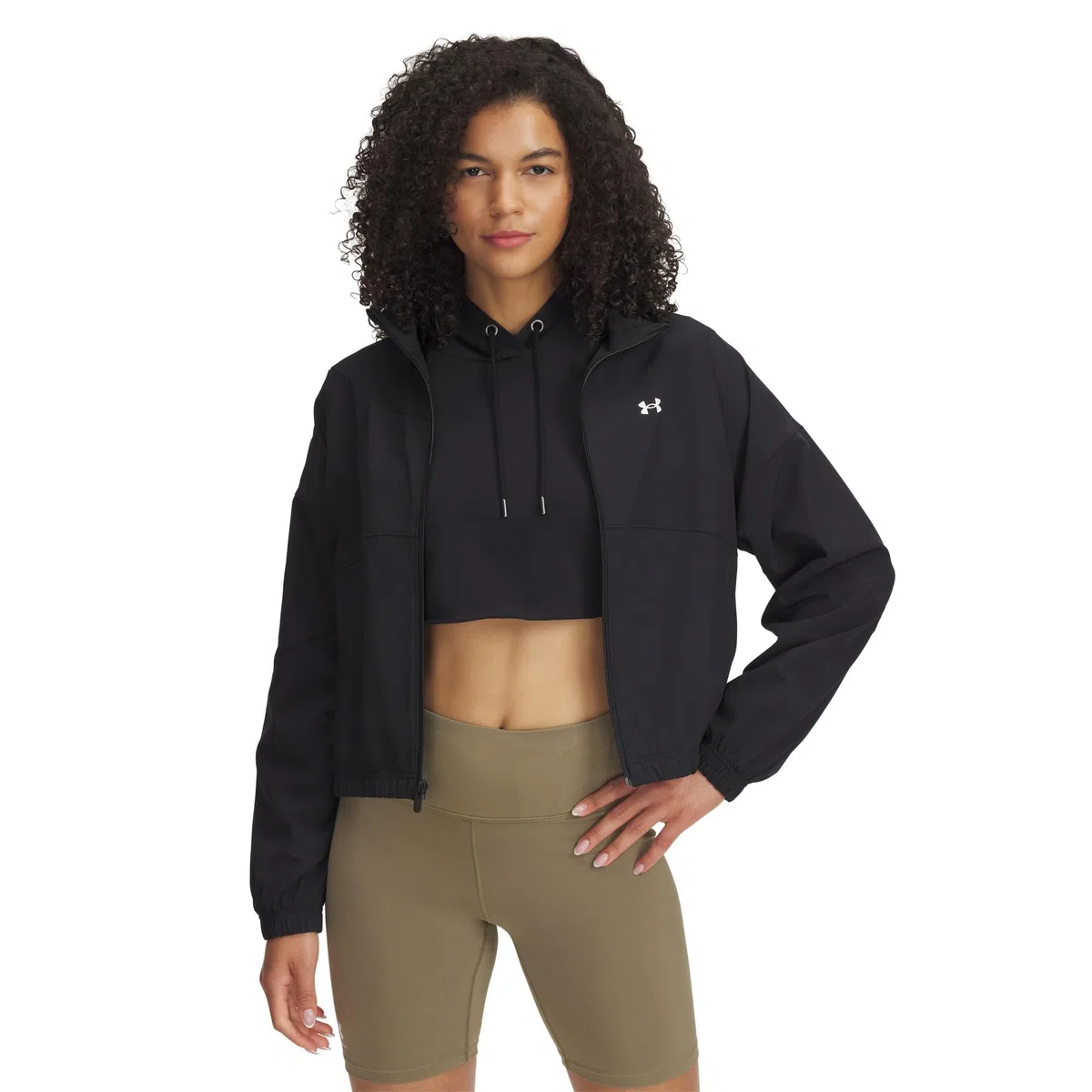 Under Armour Damen Ua Rival Woven Jacket Sweatshirt (1er Pack)