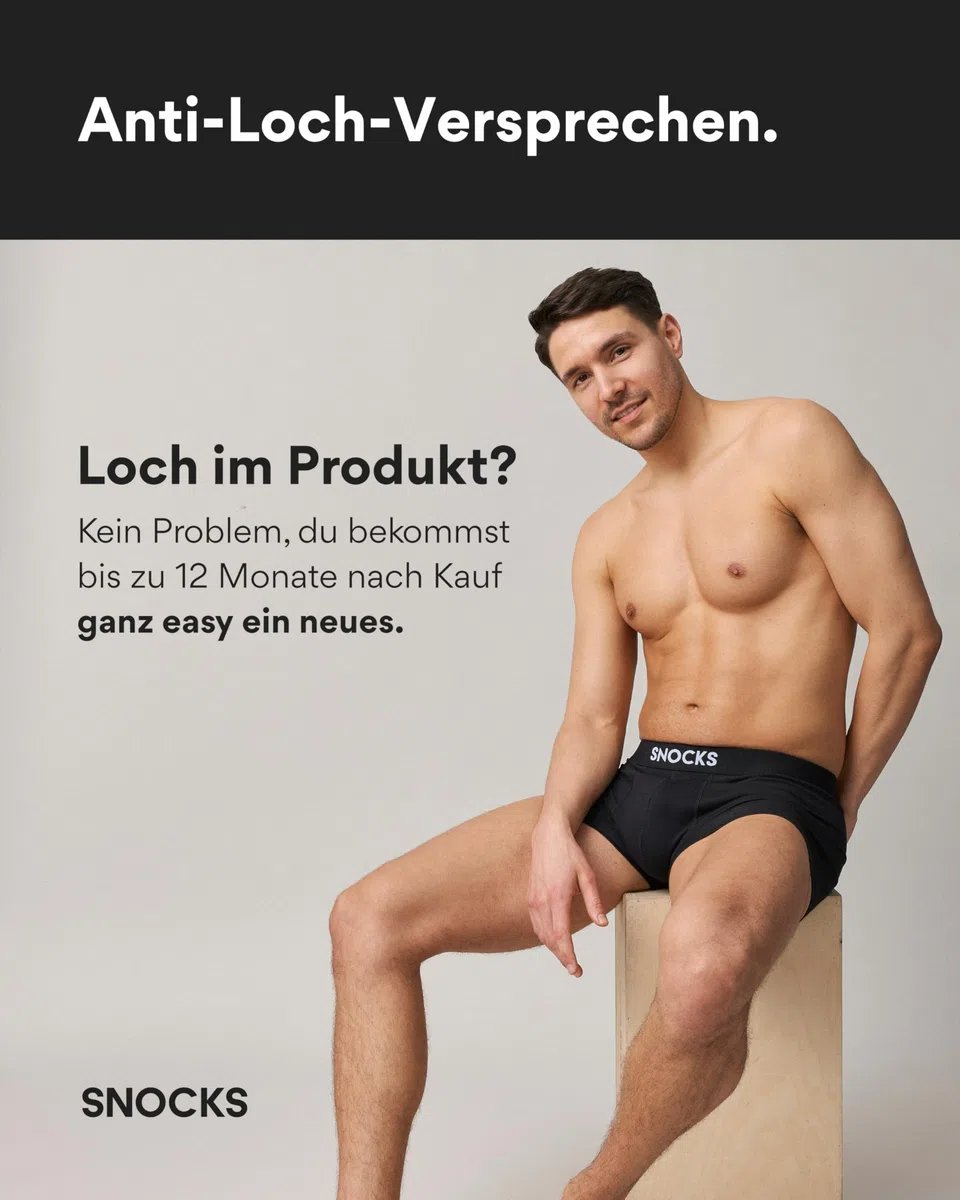 Snocks Boxershorts Herren Bio Baumwolle 6er Pack Unterhosen ohne einschneidenden Gummibund Gr. S-4XL