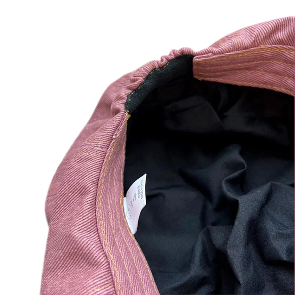 Damen Übergroße Slouchy Newsboy Cap Puffy Baggy Jeans Paperboy Hut mit Visier
