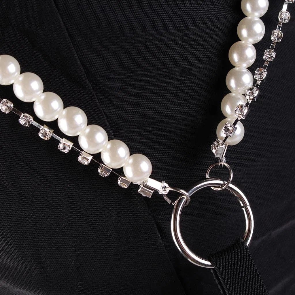 Pearl Damen Hosenträger Hosen Verstellbare Hosenträger Hosen