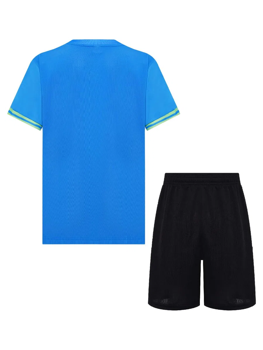 Trainingsanzug Kinder Sport Set Kurz Jungen 2-teilig Sportbekleidung Trikot und Hose Shorts Sportanzug Fußball Sommer Jogginganzug