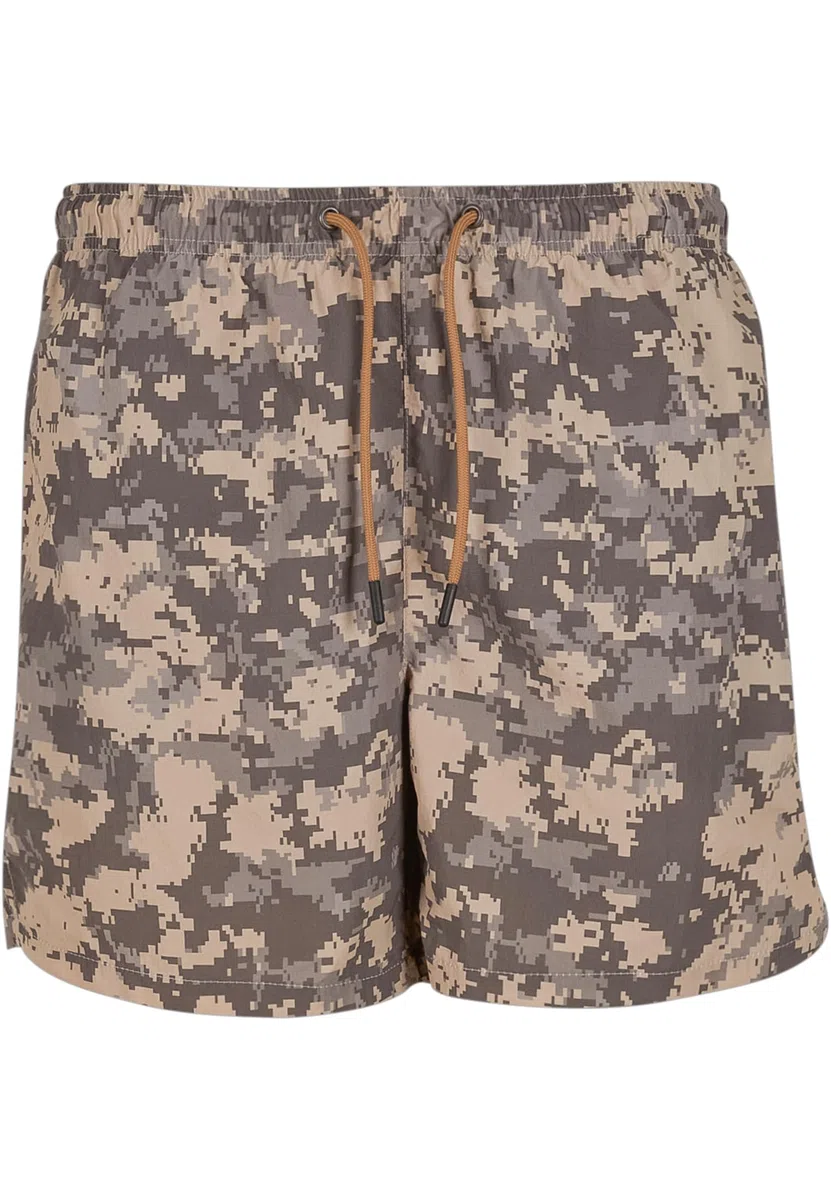Brandit Swimshorts, Eingrifftaschen, Gesäßtasche mit Reissverschluss
