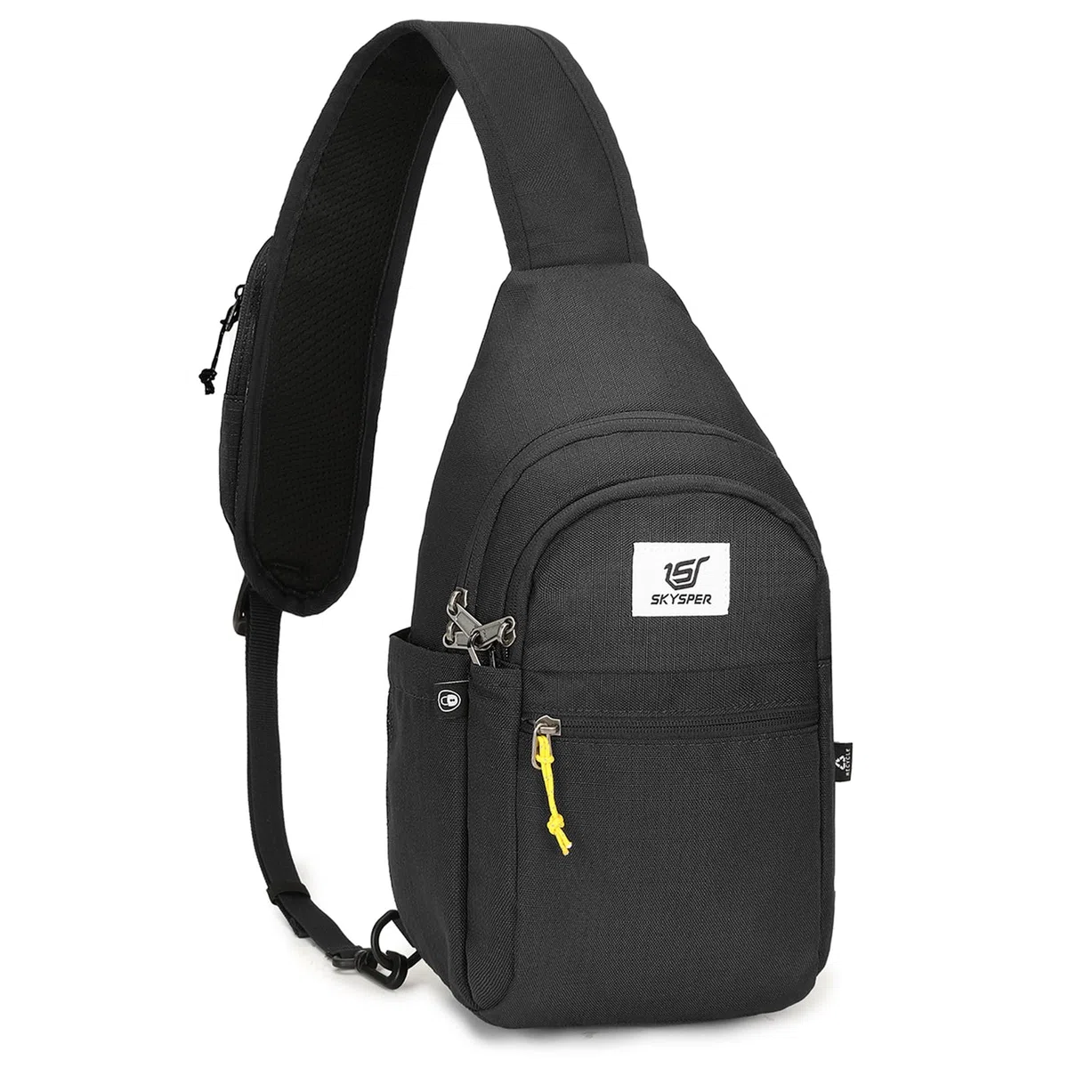 SKYSPER Brusttasche Herren Klein Sling Bag Leicht Schultertasche Crossbody Umhängetasche für Männer Damen Reisen Wandern Outdoor