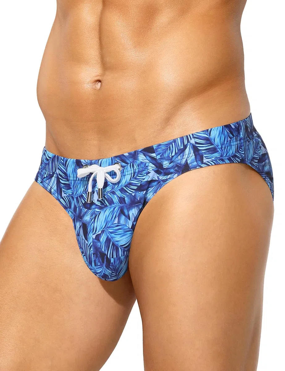 Casey Kevin Badehose Herren Badeslip Kurz mit Trendy Druck Schwimmhose Schnelltrocknend Schwimmen Badehose Männer für Strandmode, Schwimmbad