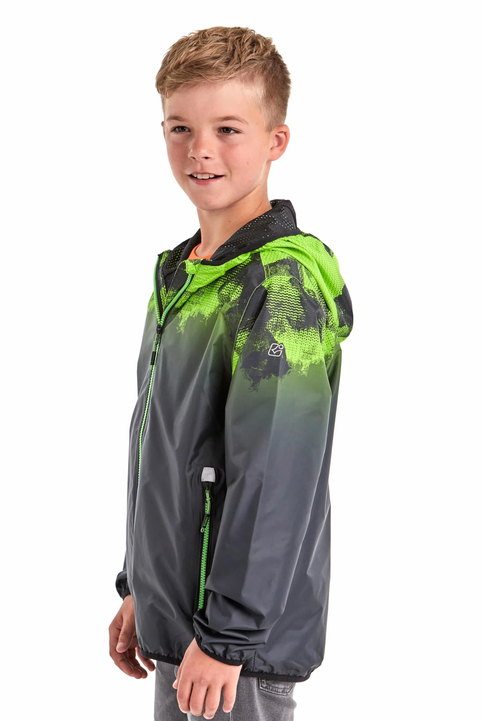 Killtec Jungen Lyse Bys Jckt B Funktionsjacke/Regenjacke mit Kapuze, packbar