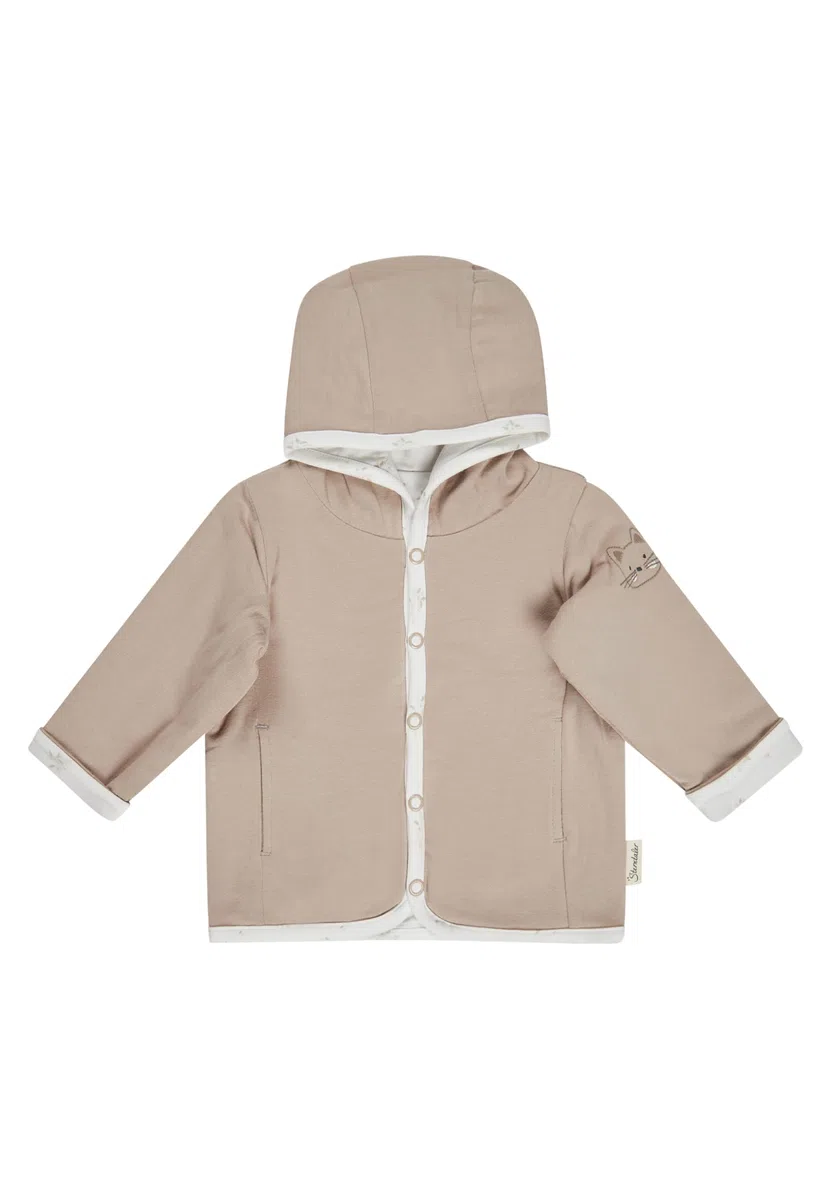 Sterntaler Mädchen Babyjacke zum Wenden Blumen