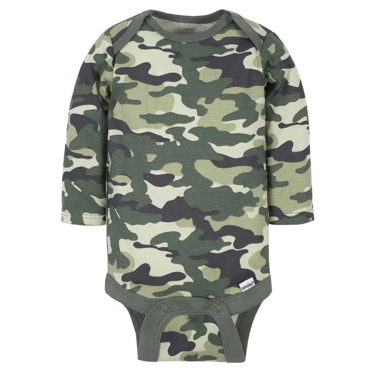 Gerber Baby - Jungen 6-pack Long-sleeve Onesies Bodysuit Baby- und Kleinkind-T-Shirt-Set (6er Pack)