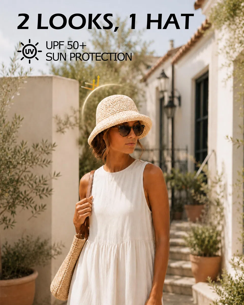 Zylioo L/XL Strohhut Fischerhüte Großen Kopf Anglerhut 60cm Sonnenhut Sommerhut Strandut Für Urlaub Alltag