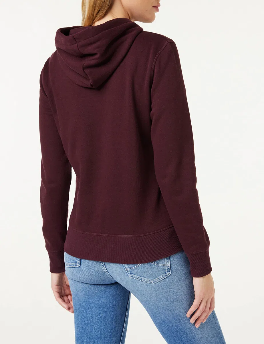 Amazon Essentials Damen Fleece-Kapuzenpullover in normaler Passform (in Übergröße erhältlich)
