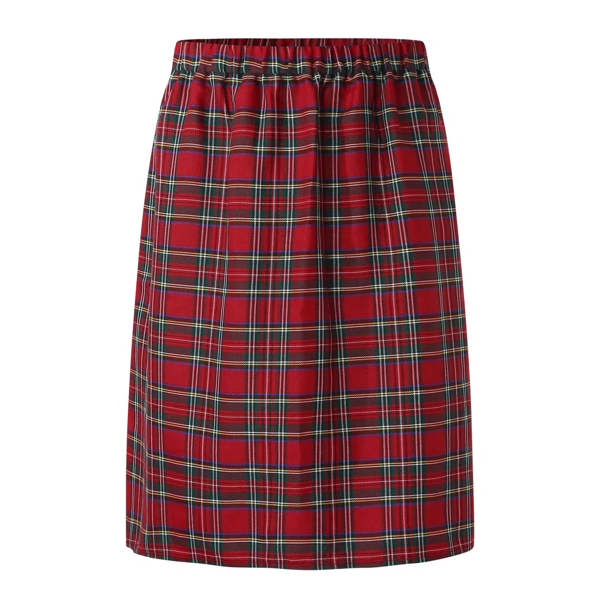 Kilt Herren Tartan Männer Traditioneller Kilt mit Tasche Schottischer Rock Utility Männlich Klassischer Retro Mittelalterliche Schottland Faltenröcke Spleiß Schottischer Kilt