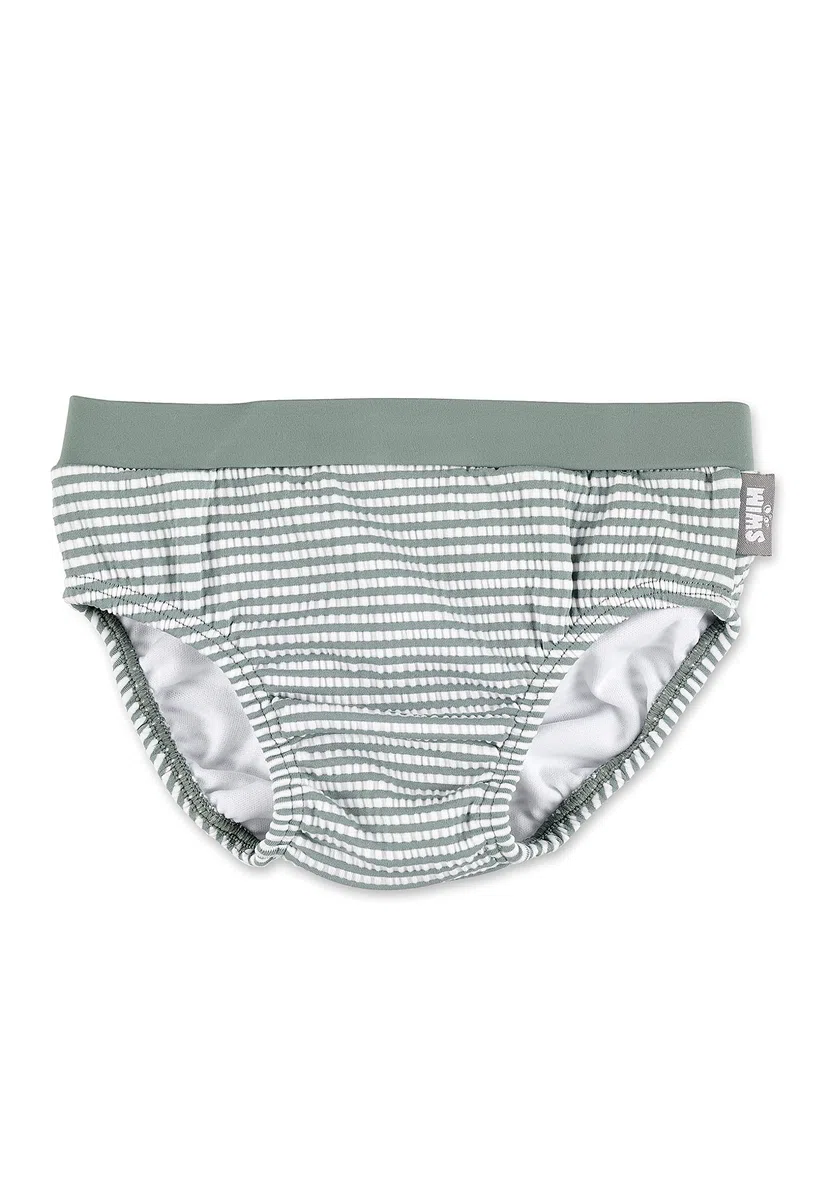 Sterntaler Badehose mit Hai Print - UV-Schutz 50+ Baby Schwimmhose mit Windeleinsatz bis Größe 86/92 - Jungen Badehose mit praktischer Kordel zur Weitenregulierung