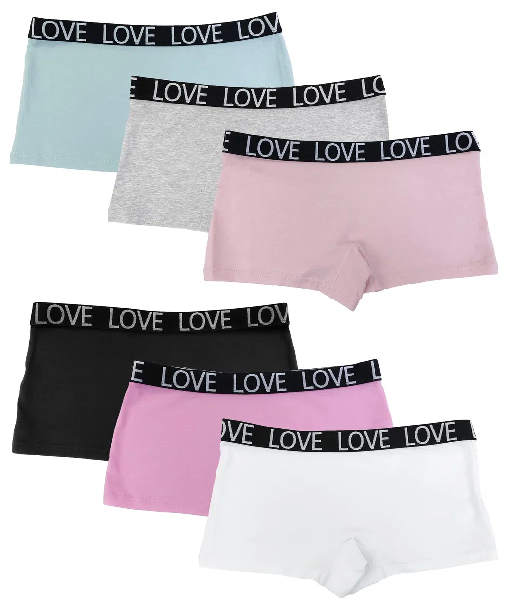 Channo Unterhosen Mädchen 6er Pack Baumwolle Slips – Bequeme Schlüpfer für Kinder, (Praktisch & Hautfreundlich)