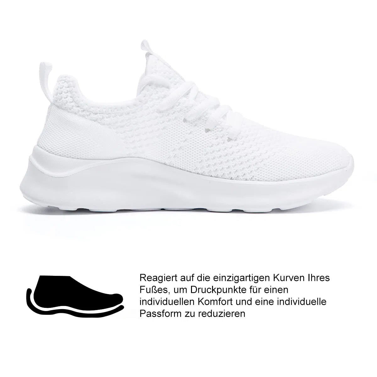 Damen Turnschuhe Sneaker Schuhe Damen Sportschuhe Laufschuhe Tennisschuhe Outdoor Running Damen Walkingschuhe Straßenlaufschuhe rutschfest Atmungsaktiv Leichtgewichts