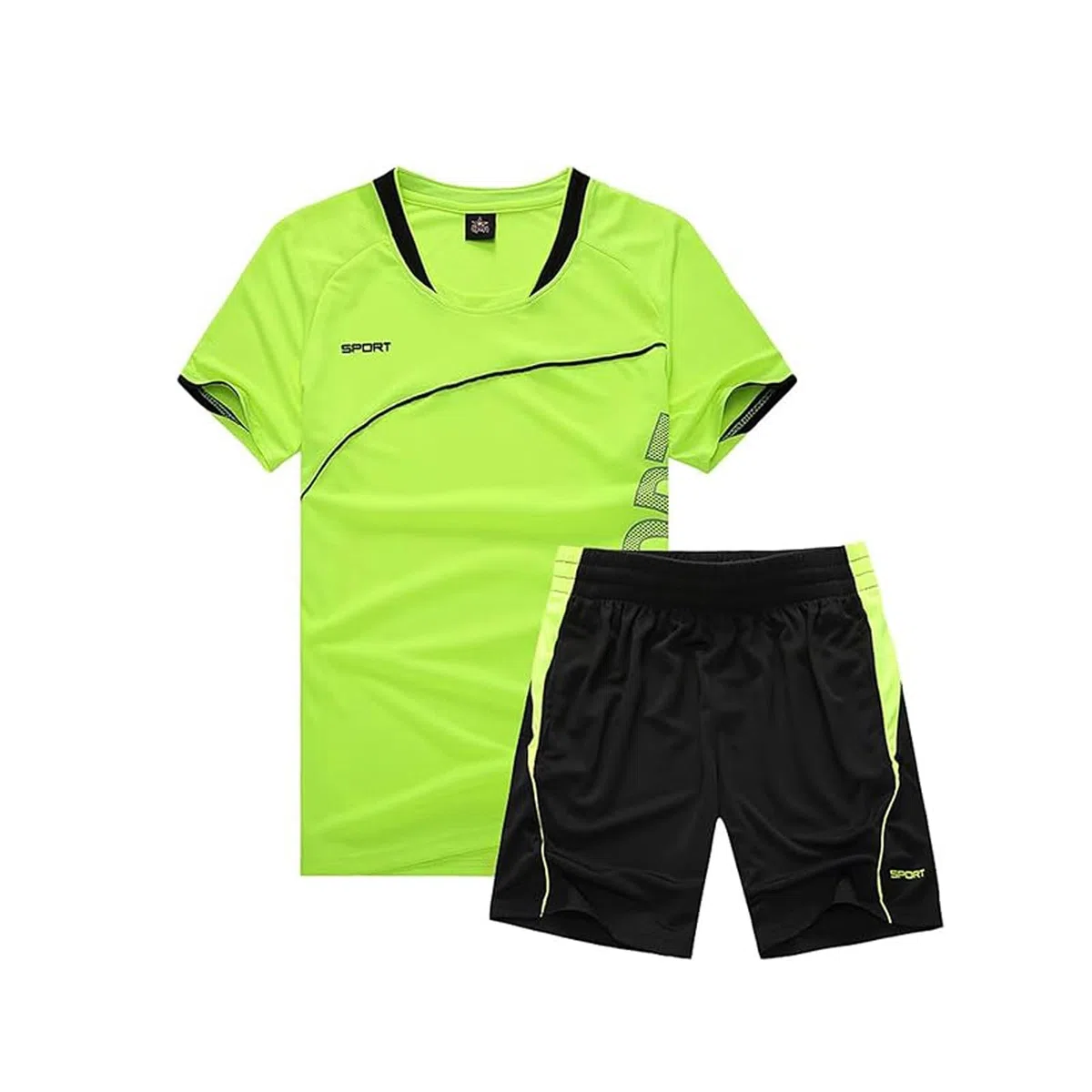 Fußball Trikots Sport Set Shorts und T-Shirt-Set Jungen Fussball Trikot Trainingsanzug Kinder Fußballtrikots
