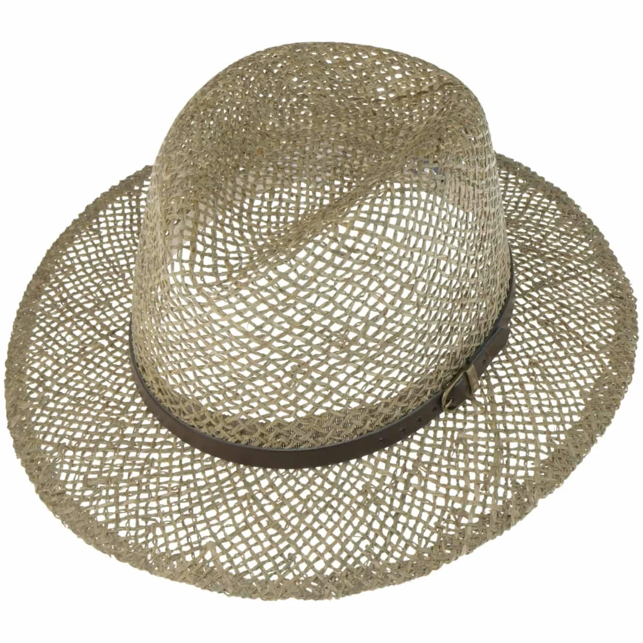 Lipodo Farmer Strohhut Krempenbreite 7 cm Sonnenschutz Herren Frühjahrs Sommer