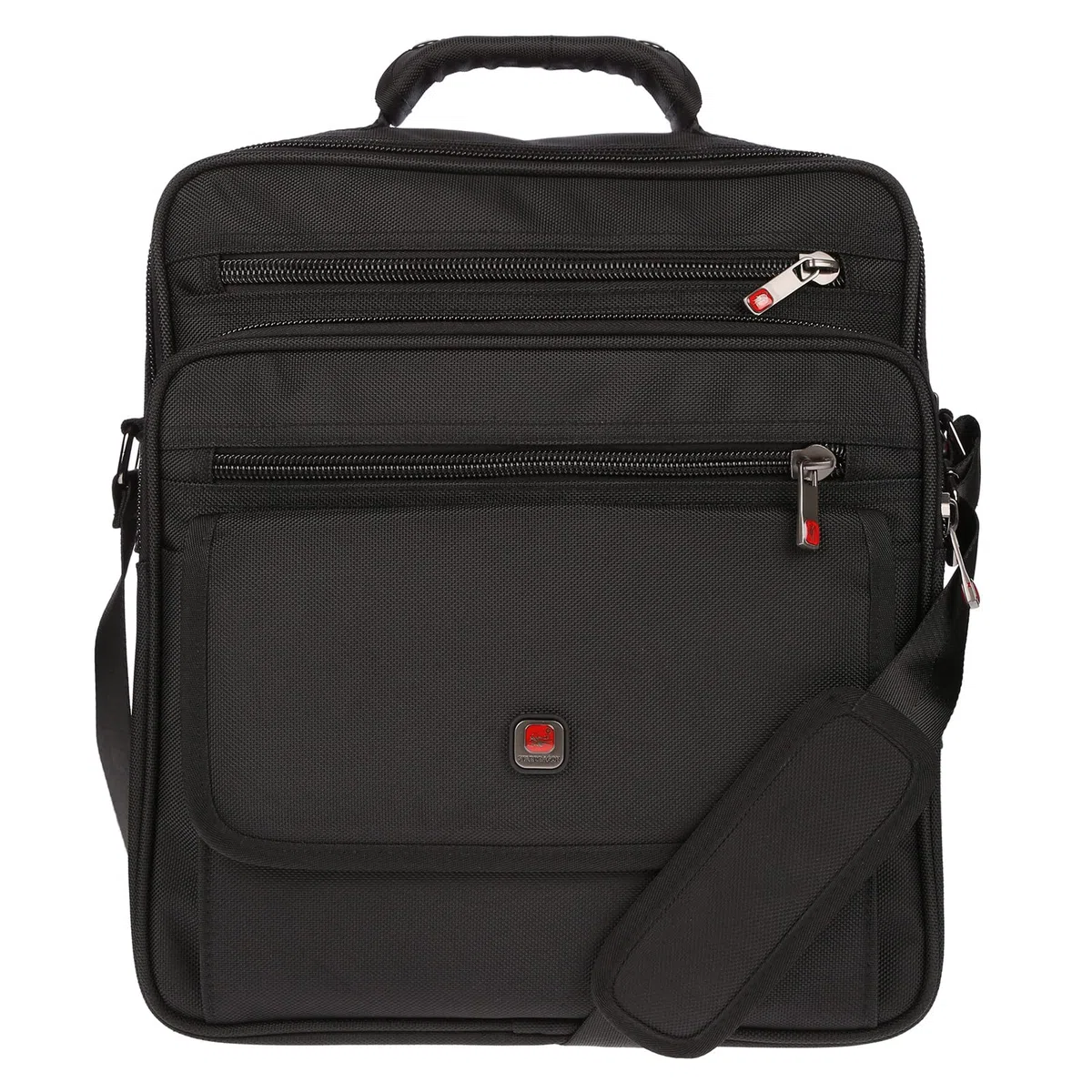 Christian Wippermann XXL Umhängetasche Flugbegleiter Herren Messenger Arbeitstasche Laptoptasche