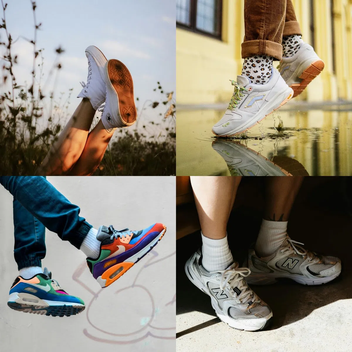 SOLITAIRE Sneaker Pflege & Schutz Set für alle Materialien, 5-teiliges Schuhputz-Set: Imprägnierspray, Universal-Reiniger, Schuhdeo Geruchsentferner, Mikrofasertuch und Schwamm - Schuhpflege-Set