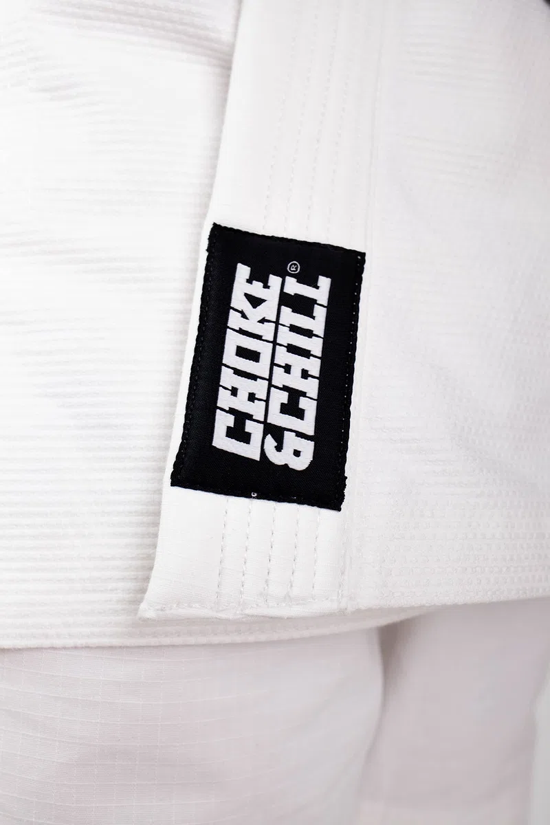Choke&Chill BJJ Jiu Jitsu Einsteiger Anzug Gi - Weiß