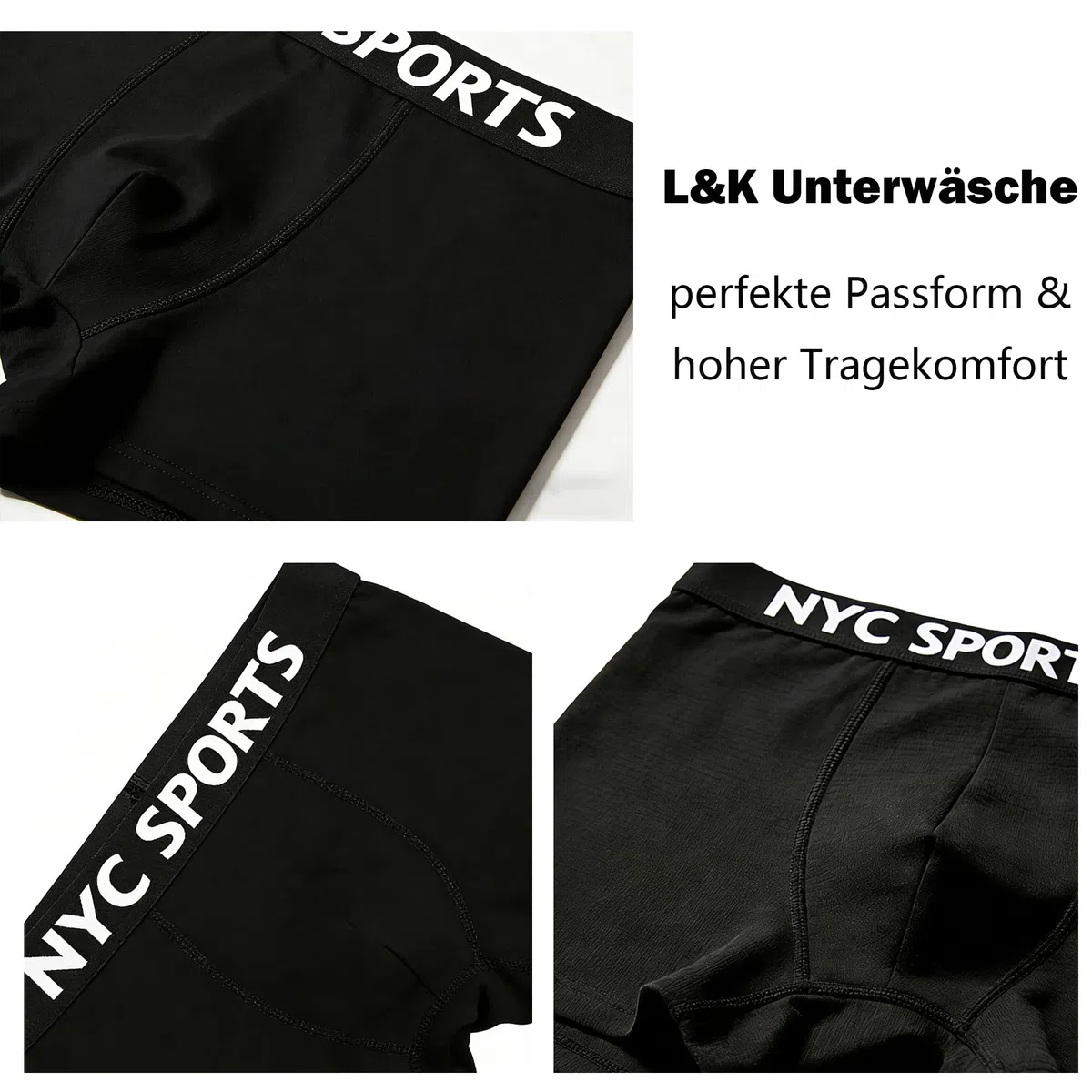L&K-II Jungen Boxershorts 5er/8er Pack Kinder Unterwäsche aus Baumwolle Weich Atmungsaktiv & Bequem Verschiedene Designs Gr. 134–176 (8–16 Jahre)