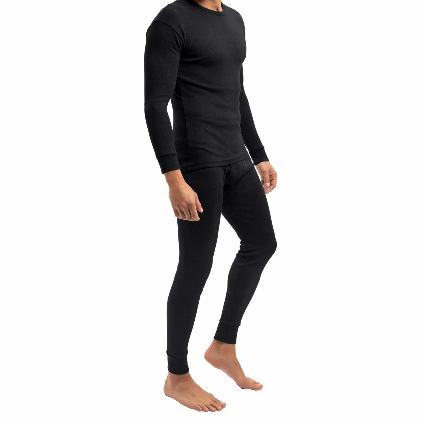 MT Herren Ski- & Thermowäsche Set Light Lange Winter Unterwäsche - Unterhemd und Unterhose