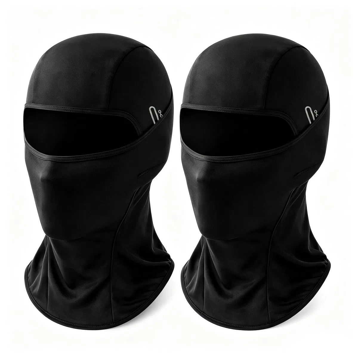 NOVEINN 2 Pieces Summer Balaclava for Men/Women，UV Protection,Breathable and Cooling Balaclava with Glasses Holes for Motorcycle,Cycling,Fishing Or Hiking Outdoor Sports