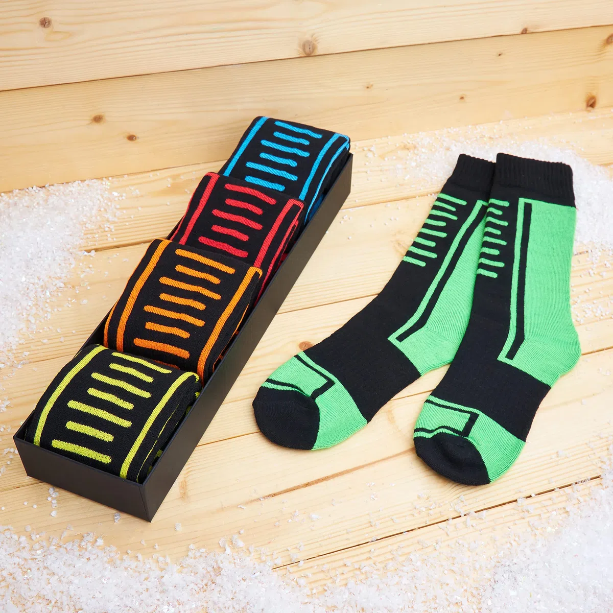 CityComfort Skisocken Set Kinder Wintersocken Snowboard Warme Thermo Funktionssocken Wintersport 5er oder 2er Pack 3-9 Jahren