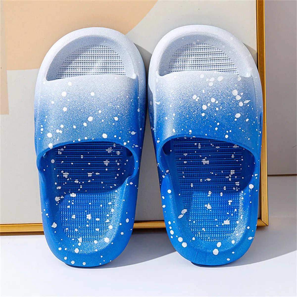 Badelatschen Kinder Flache Rutschfeste Leicht Hausschuhe Schlappen Dusch Strand Slippers Weiche Jungen Mädchen Sandalen Badeschuhe Schwimmbad Badeschlappen